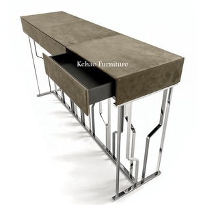 <span class=keywords><strong>Console</strong></span> de table de hall italien en métal doré, design sculpté en creux, meubles de salon, table de <span class=keywords><strong>console</strong></span> décorative - Product Image 3