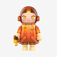Коллекционная фигурка POPMART MEGA SPACE MOLLY 400% «Планета Юпитер», аниме, ПВХ, для декора дома, в закрытой упаковке, подарок для коллекционеров