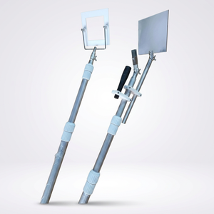 Tige d'extension légère de 30 cm pour écouvillon microbiologique, avec miroir et gabarit pour la surveillance de l'hygiène des surfaces - Product Image 1