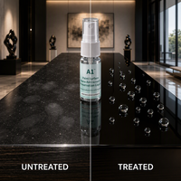Finition de peinture de qualité industrielle A1, résistante aux rayures, essence nano micro-silice céramique, formule modifiée invisible, transparente comme l'eau