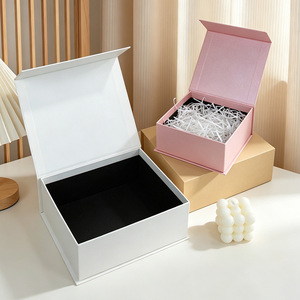 Custom Logo Magnetic Closure Rigid Gift <b>Box</b> UV Gold Foil Stamping Hard Cardboard Packaging <b>Box</b> for <b>Wedding</b> <b>Favour</b> Retail - Product Image 4