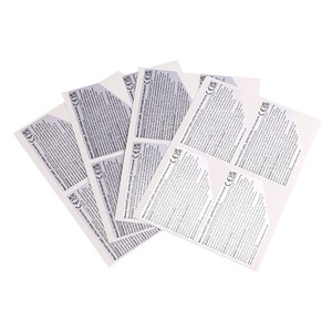 Etiquetas de Tela de Satén de Seda Xinhe, Autoadhesivas, Impresas Personalizadas, L/165/88A, Etiquetas para Prendas - Product Image 4