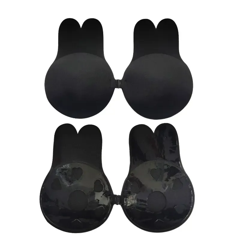 Push Up Strapless Backless Reusable Self Adhesive Bra Seamless Silicone Bras For Women