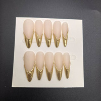 Fournisseur de faux ongles en acrylique de luxe faits à la main, style océan estival, 10 pièces, qualité supérieure, 3D