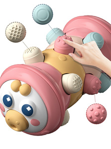 Juego <span class=keywords><strong>de</strong></span> Juguetes <span class=keywords><strong>de</strong></span> Plástico para Bebés <span class=keywords><strong>de</strong></span> 1 a 3 Años, con Tobogán, Muñecas Apilables, Canciones <span class=keywords><strong>de</strong></span> Cuna y Fotos Encantadoras - Product Image 5