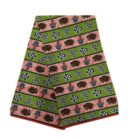 Kain Batik Poliester 100% Grosir Pabrik, Pola Kustom, Kain Cetak Afrika, Kain Lilin Afrika Asli