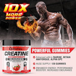 Gomitas de Creatina Monohidrato Solilan al por Mayor, Marca Privada OEM, 5000mg, Pre-Entrenamiento, Impulso de Energía, Suplementos de Creatina en Gomitas - Product Image 2