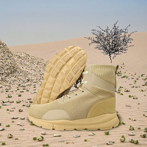 Botas Ligeras de Caña Alta con Cremallera, Antideslizantes y Resistentes al Desgaste, Ideales para Entrenamiento Físico de Verano al Aire Libre, con Malla Transpirable - Product Image 2