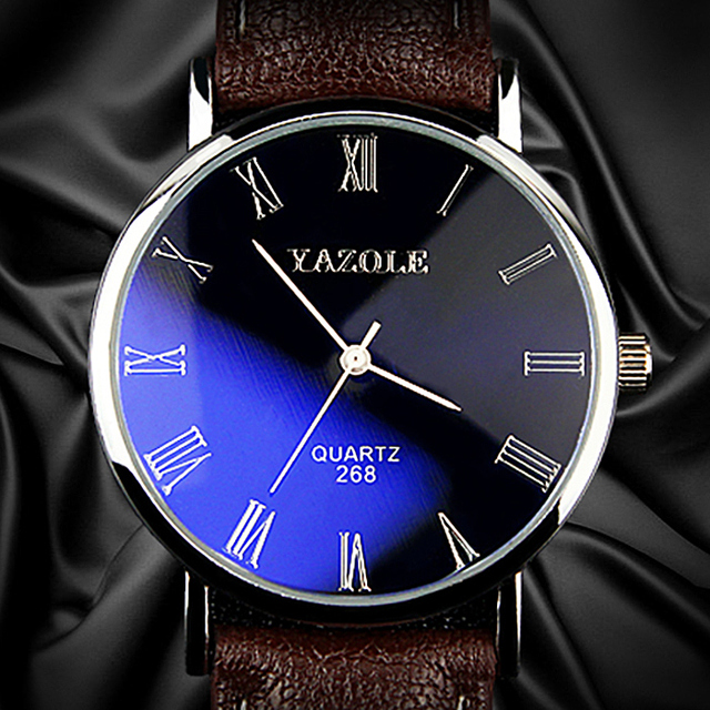 YAZOLE D 268 Branded Couple Watches Women Men Blue Glass Quartz Watch Vietnam Wholesale Wristwatch Waterproof Reloj on Sale