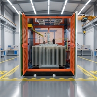 Transformateur haute tension Shenghua à usage industriel, modèle à bobinage divisé, double phase, entrée 3kV/6kV/10kV, sortie 110V/220V/380V/440V, 50/60Hz