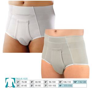 ORIONE Calzoncillos de Hombre de Talle Alto Transpirables para Hernia, Tejidos, Ref. 316 - Product Image 1