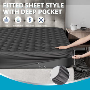Lot de 2 protège-matelas imperméables, taille Queen, sans bruit, avec poches profondes, adaptés aux matelas de 6 à 18 pouces - Product Image 5