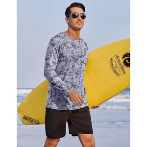 Camisa Ligera de Manga Larga para Hombre con Protección Solar UPF 50, Color Gris, para Pesca, Senderismo y Ejercicio - Product Image 6