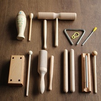 Kids Custom Musical Instruments Kit Baby Xylophone Wooden Musical Instruments Toy Set
