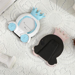 Bingkai Foto Resin Grosir Kreatif Bentuk Mahkota Mobil Miniatur Bingkai Foto untuk Anak-Anak - Product Image 3