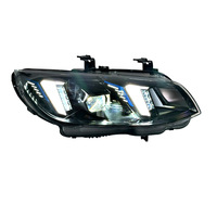 Phare avant de voiture modifié style Fang, ensemble de phares LCI bicolores, DRL LED pour BMW Série 3 M3 E93 E92 2010-2013