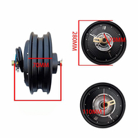 Roue de moteur personnalisée pour moteur de roue de moyeu de voiture 48v 1500w gros pneu kits de moteur de moyeu de roue arrière pièces de rechange de vélo électrique