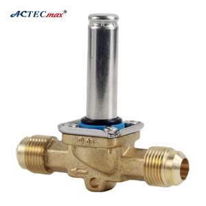 Danfoss 032F8056 032L8079 032L8101 EVR 2 EVR 3 EVR 10 piezas de refrigeración válvula solenoide para refrigeración por aire enfriador AC.158 Flare - Product Image 1