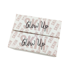 Boîte en carton blanc personnalisée avec logo, 300/350 g, impression couleur CMYK, pelliculage brillant/mat, vernis sélectif UV, pour cosmétiques - Product Image 5