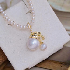 Juego de Accesorios de Plata de Ley S925 para Perlas DIY 9338, Colgante de Sombrero Mágico Dorado y Plateado, Pendientes de Moda, Accesorios Vacíos para Orejas - Product Image 6