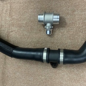 Bmw B48 <b>Radiator</b> Inlet Hose With Aluminum Alloy Connector 17128616528 For 3 Series F30 F34 F35 - Product Image 1
