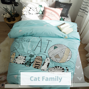 Juego <span class=keywords><strong>de</strong></span> Ropa <span class=keywords><strong>de</strong></span> <span class=keywords><strong>Cama</strong></span> Infantil <span class=keywords><strong>de</strong></span> Tres Piezas 100% Algodón Tejido con Manta, <span class=keywords><strong>Funda</strong></span> Nórdica y Estampado Animal <span class=keywords><strong>para</strong></span> Guardería - Product Image 1