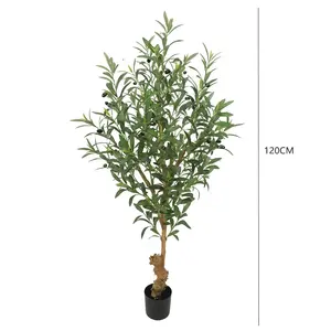 OH ARTS Promotion Exceptionnelle : Grand Arbre d'<span class=keywords><strong>Olivier</strong></span> Artificiel Personnalisé en Bois Véritable pour Décoration Intérieure - Product Image 2