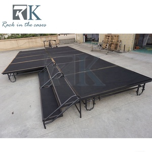 Escenario Portátil Plegable para Conciertos al Aire Libre, Plataforma para Eventos, Bodas, DJ, Sistema de Equipos para Actuaciones - Product Image 6