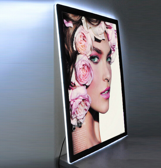 NEW Style & Hot Sale Wall Mounted LED Acrylic Photo Frame, Magnetic Picture Frame 24 X 32