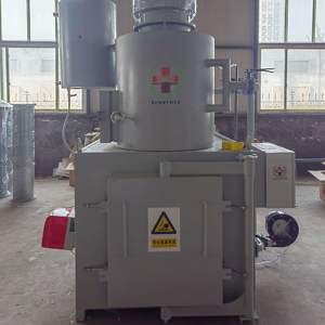 Incinérateurs de déchets médicaux, de carcasses animales et de déchets domestiques certifiés CE de 150 kg - Neufs. - Product Image 4