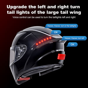 AI Dialogue Casco con Blue Toother y Cámara Casco Cámara para Motocicletas Casco de Motocicleta Inteligente con Blue Toother DOT - Product Image 3