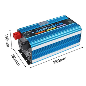 Onduleur solaire hors réseau à onde sinusoïdale pure <span class=keywords><strong>LVYUAN</strong></span> 3000W <span class=keywords><strong>6000W</strong></span> DC 12V 24V vers AC 220V pour système d'énergie solaire et alimentation de secours domestique - Product Image 3