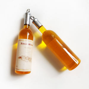 <span class=keywords><strong>SOJI</strong></span> - Colgante de Resina Multicolor en Forma de Botella de Vino, 52*12mm, para Pulseras, Llaveros, Regalos de Fiesta, Fabricación de Joyería - Product Image 6