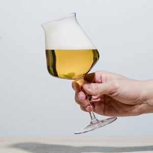 Verre à bière <span class=keywords><strong>Teku</strong></span> en cristal sans plomb, fait main, fantaisie, pour bar, vente en gros - Product Image 5