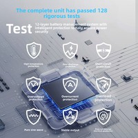 بنك طاقة خارجي 220 فولت، جهاز تخزين طاقة محمول بسعة كبيرة، موديل 09، مصدر طاقة خارجي صنع في الصين للمركبات الترفيهية
