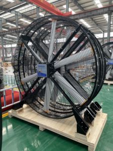Ventiladores Industriales Móviles HVLS de Gran Tamaño para Exteriores, sin Escobillas, de 2 m de Diámetro - Product Image 6