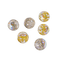 Perles de haute qualité en vrac, perles rondes en résine transparente en forme de rose pour la fabrication de bijoux DIY, perles pour artisanat
