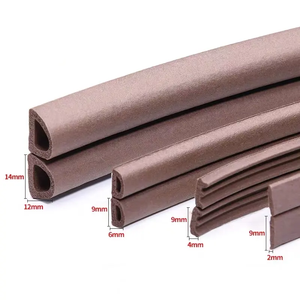 Dự thảo con dấu và bọt cho cửa sổ hoặc cửa dính bọt niêm phong Dải D hình dạng cửa gỗ khung bọt EPDM con dấu cao su - Product Image 4