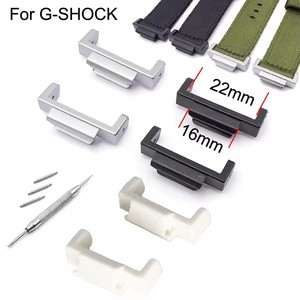 Adaptateur de bracelet de montre 16 mm le plus récent pour <span class=keywords><strong>Casio</strong></span> GSHOCK DW5600 GW-6900 GLS-8900 <span class=keywords><strong>G</strong></span>-5600 GA-110 <span class=keywords><strong>100</strong></span> 120 GD-<span class=keywords><strong>100</strong></span>, accessoires de remplacement - Product Image 4
