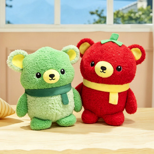 En gros, Peluches mignonnes en forme d'ours légumes <span class=keywords><strong>de</strong></span> dessin animé et d'ours maïs <span class=keywords><strong>pour</strong></span> enfants, Coussins <span class=keywords><strong>pour</strong></span> bébés <span class=keywords><strong>pour</strong></span> l'accompagnement et cadeaux d'anniversaire - Product Image 3