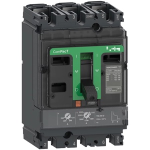 Disjoncteur en boîtier moulé en plastique NSX100m 25 KA AC 3P3D 50 TMD C11B3TM050L, neuf, pour usage industriel et domestique - Product Image 1
