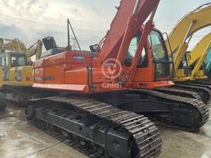 Excavadora usada DOOSAN de Corea DX300LC, maquinaria de construcción de orugas hidráulica de segunda mano original, excavadora en buen estado, excavadora en buen estado, excavadora de segunda mano, modelo DOOSAN - Product Image 5
