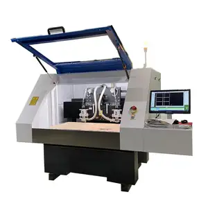 High precision CNC PCB milling and drilling machinery manufacturer Aluminum board routing machine FR4 circuit board router