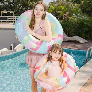 Flotador Inflable para Niños, Extra Grande, Grueso, con Soporte para Axilas, para Piscina, Parque Acuático, con Diseño Impreso, Ecológico - Product Image 1