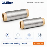 Filo Conduttivo in Acciaio Inossidabile per Produttori di Abbigliamento, Aggiunge Calore alle Linee di Produzione, Filato Metallico per Fabbriche di Abbigliamento