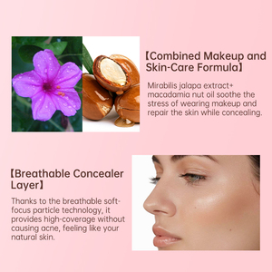 프라이빗 라벨 비건 방수 땀방지 컨실러 롱래스팅 풀커버리지 매트 메이크업 고강도 컨실러 스틱 - Product Image 3