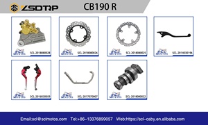 Telaio Motore di Ricambio di Alta Qualità per Moto CB190 <span class=keywords><strong>R</strong></span>, Parti Moto, Set Carenatura Posteriore, Coprisella - Product Image 6