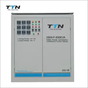 Ttn bảo vệ de voltaje nhà máy bán hàng trực tiếp SBW-200kva duy nhất giai đoạn đầy đủ tự động điện lớn điều chỉnh điện áp hiện tại stabi