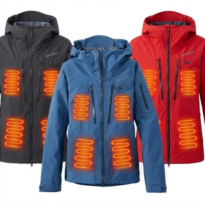 Vente chaude hommes USB alimenté veste chauffante calme veste chauffante imperméable veste extérieure pour la marche pêche randonnée Shopping - Product Image 1