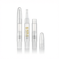 Stylo cosmétique vide multifonctionnel en plastique personnalisable, 1,4 ml, mini pinceau, service d'étiquetage, couleur personnalisée pour les soins de la peau et le maquillage